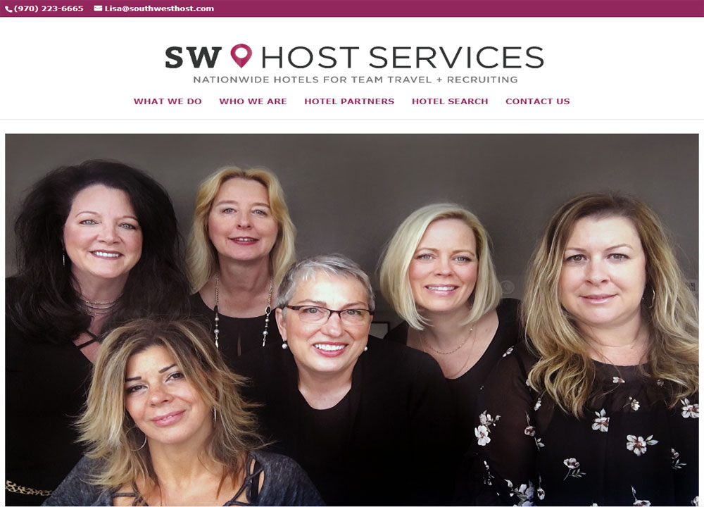 SW Host Services Website Design by TMHWebsites