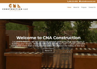 CNA Construction by TMHWebsites