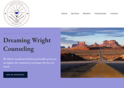 Dreaming Wright Counseling Web Design by TMHWebsites
