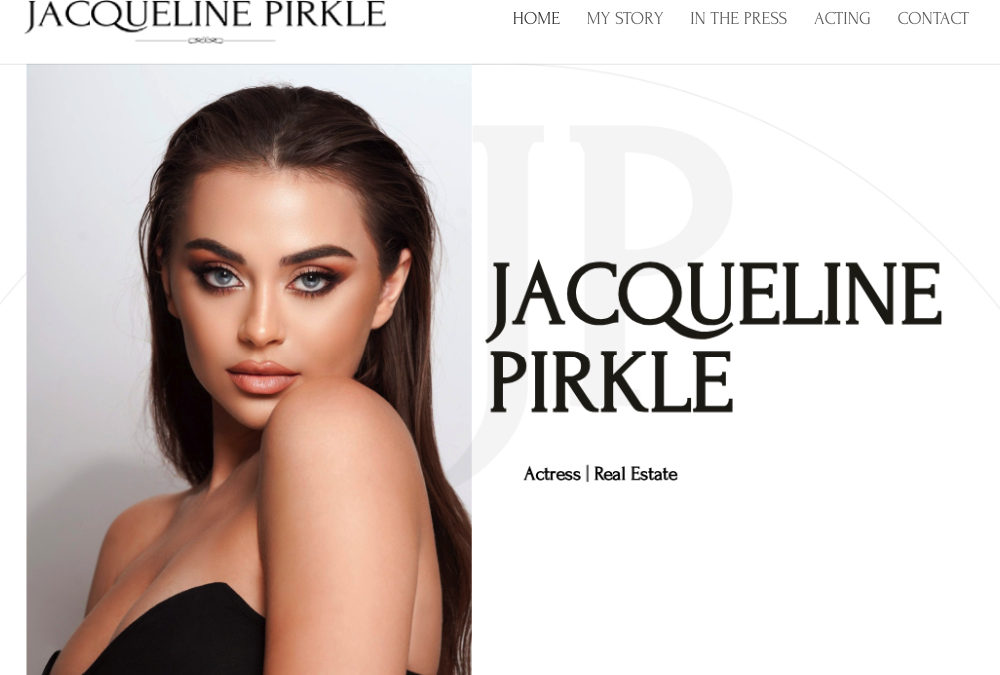 Jacqueline Pirkle Web Design by TMHWebsites