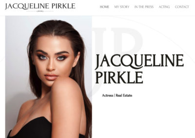 Jacqueline Pirkle Web Design by TMHWebsites